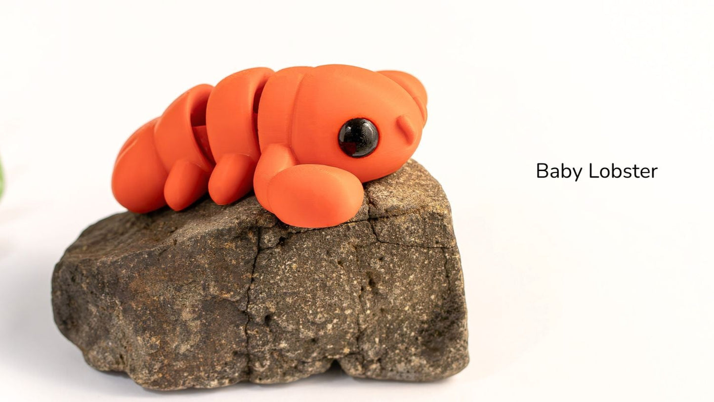 Squirmies! - Articulating Fidget Animals (Bundle)